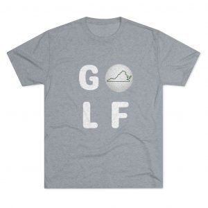 State of Golf Collection VA Tri-Blend Tee