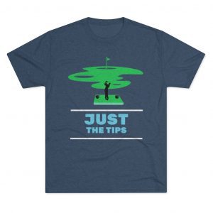 Just The Tips Tri-Blend Tee